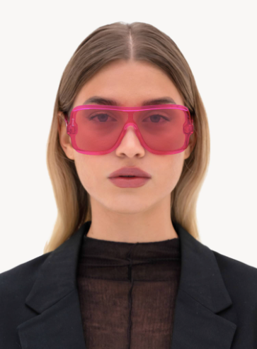 Jagger transparent - bright pink - Tilbehør - Helt Dilla AS