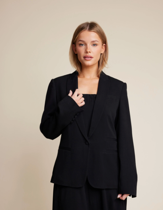 CLASSY Blouse - BLACK