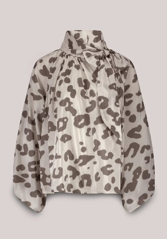 Bowie top with print - mønstret - Bluser - Helt Dilla AS