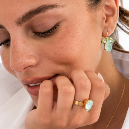 Mini Drop Ring - Soft Mint - Tilbehør - Helt Dilla AS
