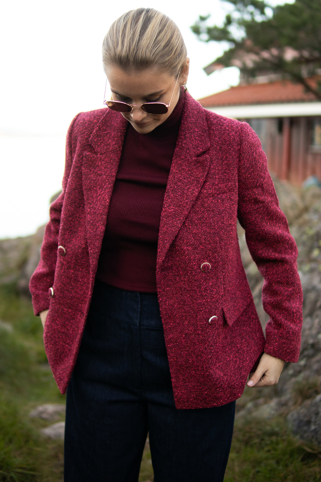 Yas Petra Bouckle Blazer - Blazer - Helt Dilla AS