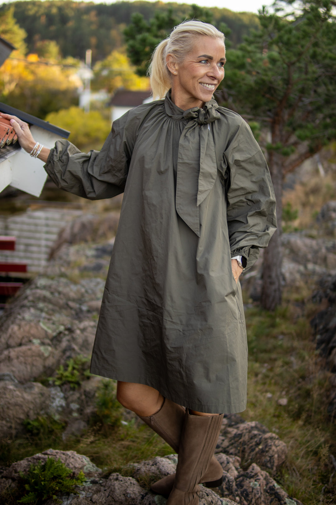 Kjole Taft Light - dark camo - Kjoler - Helt Dilla AS