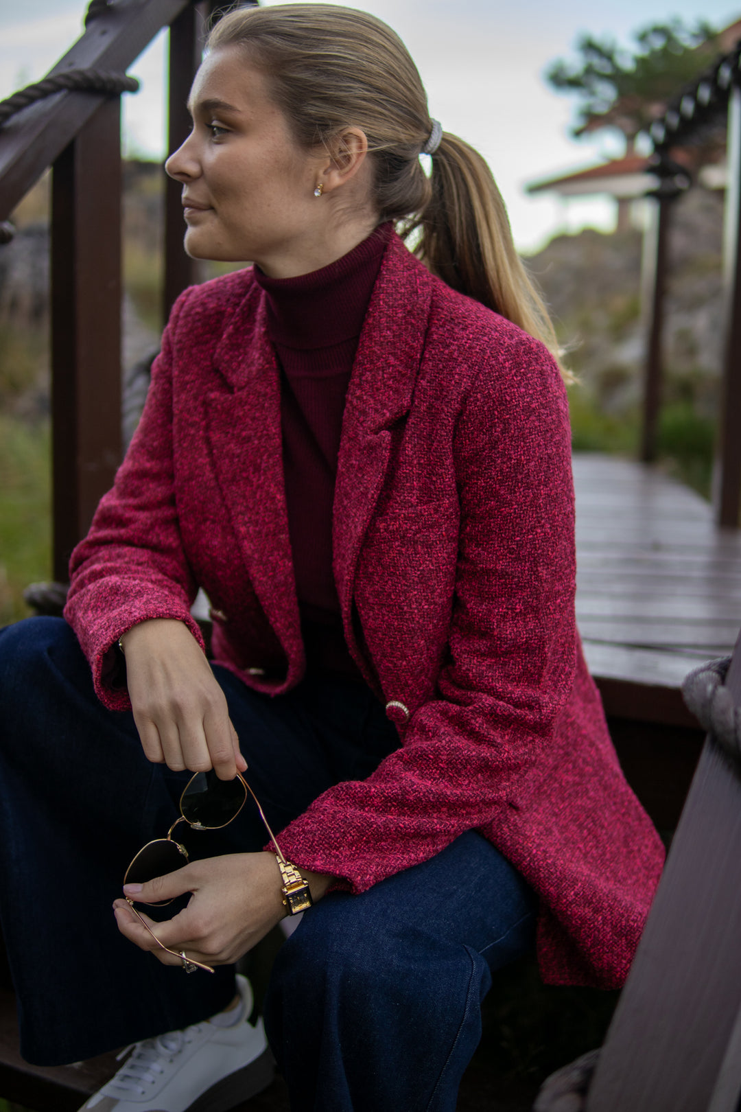 Yas Petra Bouckle Blazer - Blazer - Helt Dilla AS