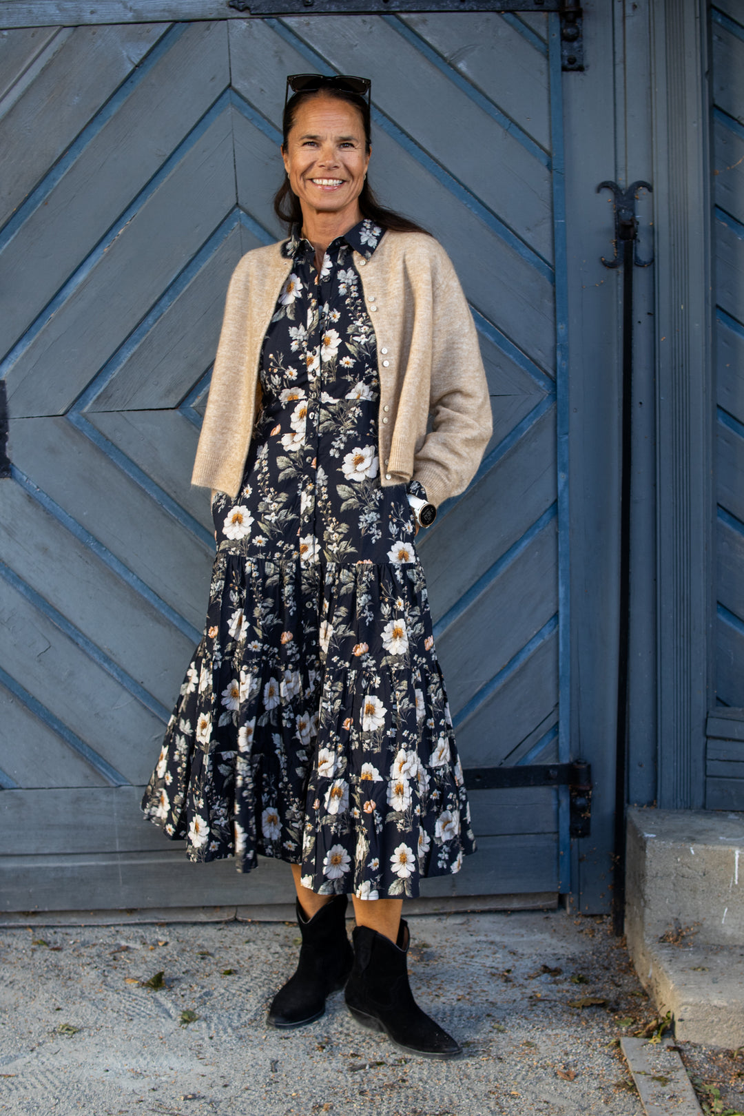 Ninell cardigan - Tiger´s eye melange - Cardigans - Helt Dilla AS