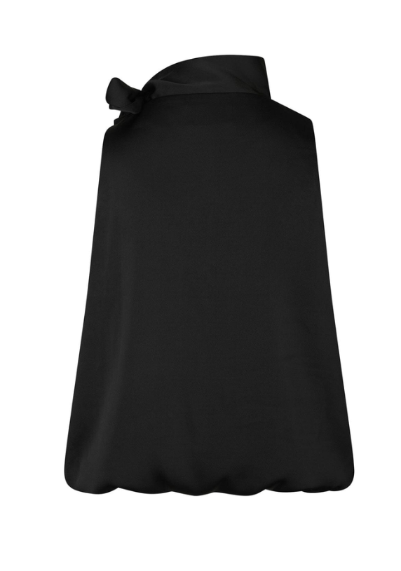 Veda Drapy Satin Top - Bluser - Helt Dilla AS