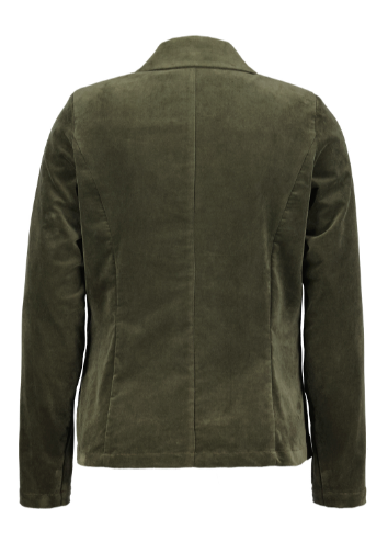 Blazer Babs velvet - Army green