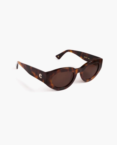 Ines - tortoise Brown - Tilbehør - Helt Dilla AS