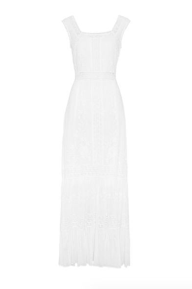 ROSA MAXI DRESS - WHITE - Kjoler - Helt Dilla AS