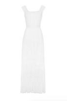ROSA MAXI DRESS - WHITE - Kjoler - Helt Dilla AS
