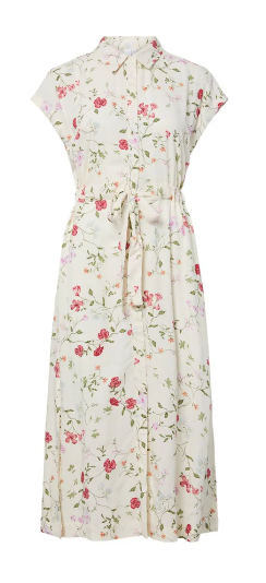 Yasasina midi belt dress - pristine/botaiia - Kjoler - Helt Dilla AS