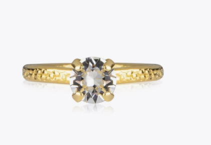 Natti Ring - Gold/ crystal