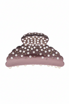 Crystal Hair Claw Large - Maroon - Tilbehør - Helt Dilla AS