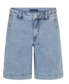 Bibette Short & Buttons Denim - Bleach - Shorts - Helt Dilla AS