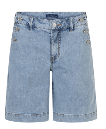 Bibette Short & Buttons Denim - Bleach - Shorts - Helt Dilla AS