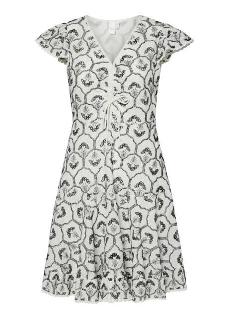 Mulla SS Dress - Star White Black Tread - Kjoler - Helt Dilla AS