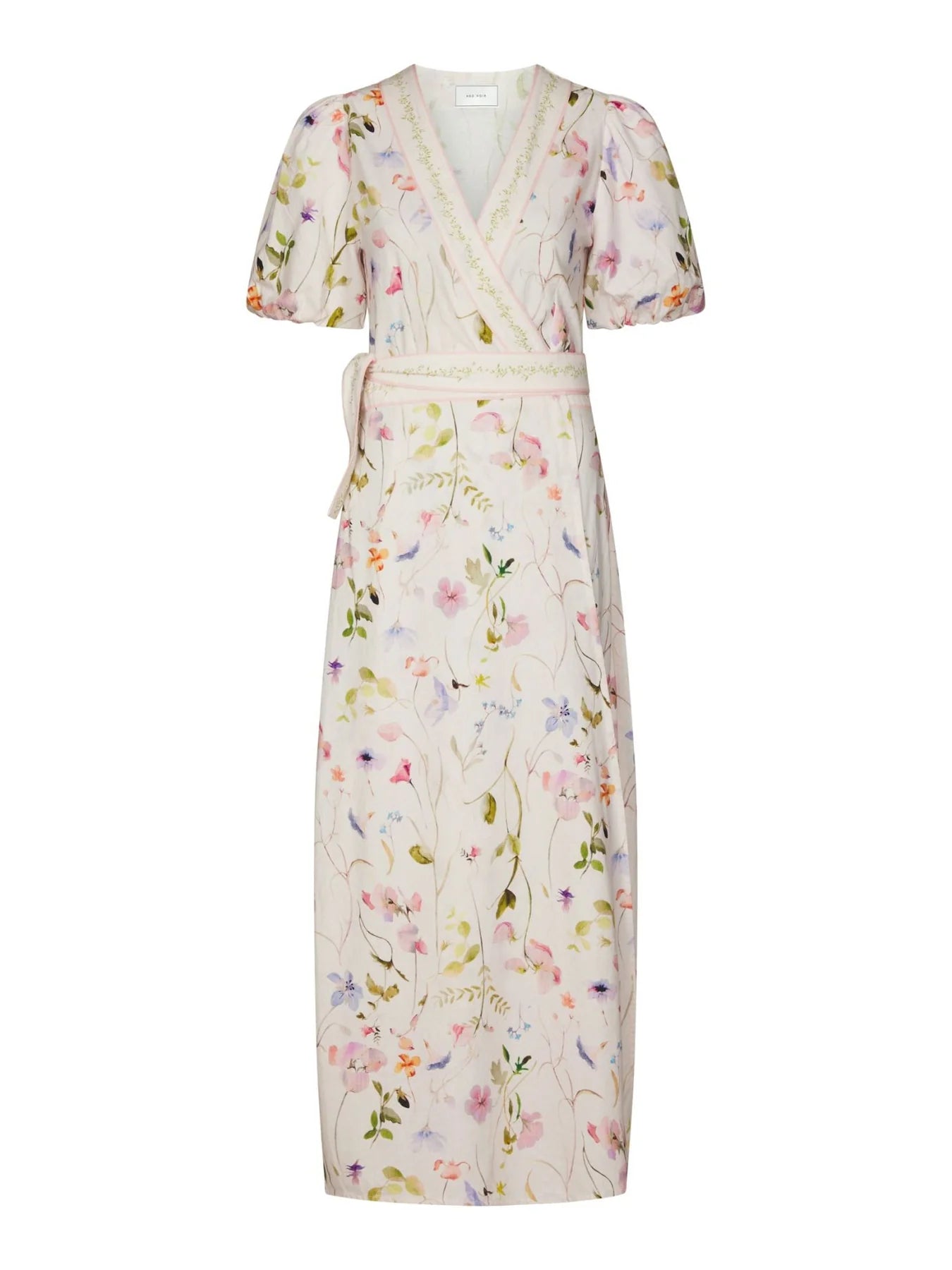 Clarine Flower Dress - Off White - Kjoler - Helt Dilla AS