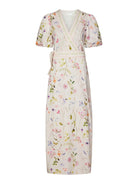 Clarine Flower Dress - Off White - Kjoler - Helt Dilla AS