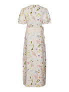 Clarine Flower Dress - Off White - Kjoler - Helt Dilla AS