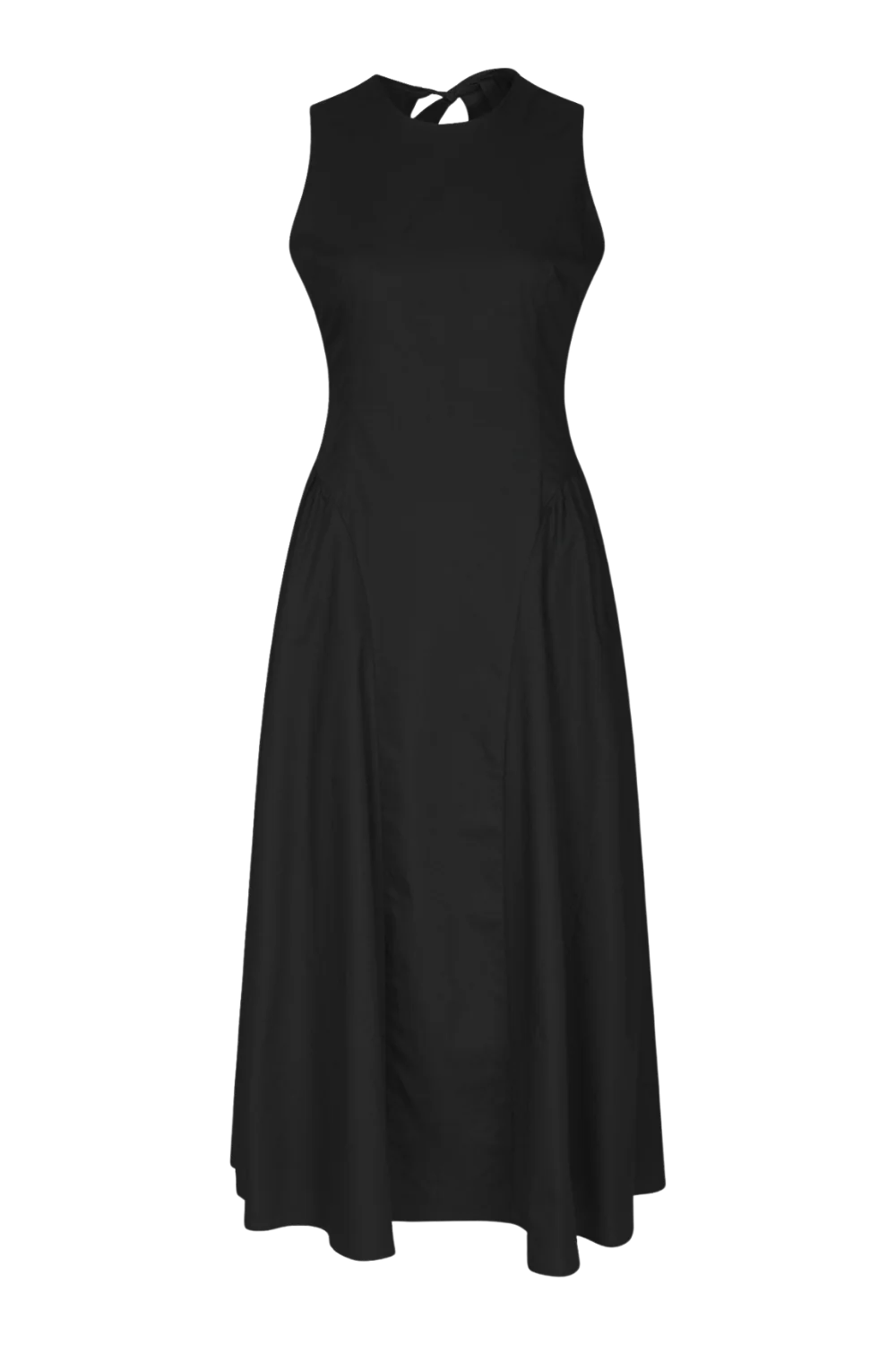 Zora Poplin Dress - Black - Kjoler - Helt Dilla AS