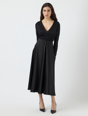 Pella hw Midi Skirt - Black - Skjørt - Helt Dilla AS