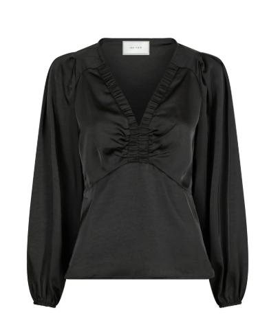 Istana heavy blouse - black