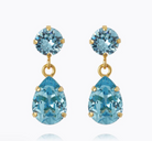 Perfect Drop Earrings - Aquamarine - Tilbehør - Helt Dilla AS