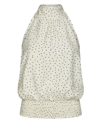 Jos Mini Dot Top - Off White - Topp - Helt Dilla AS
