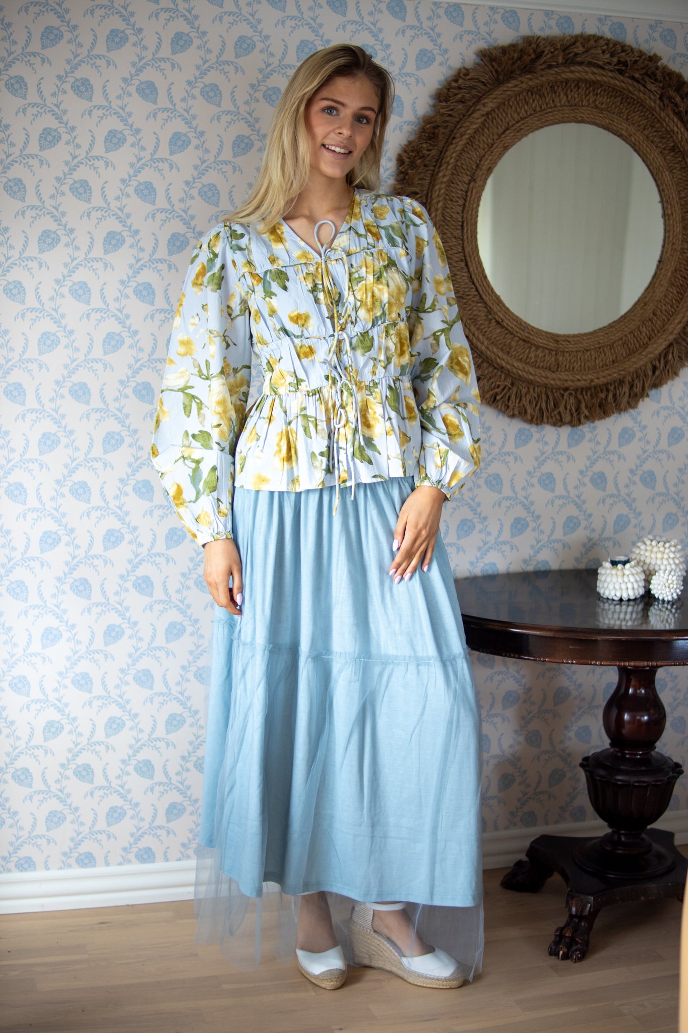 Hay Tulle Skirt - Light Blue - Skjørt - Helt Dilla AS