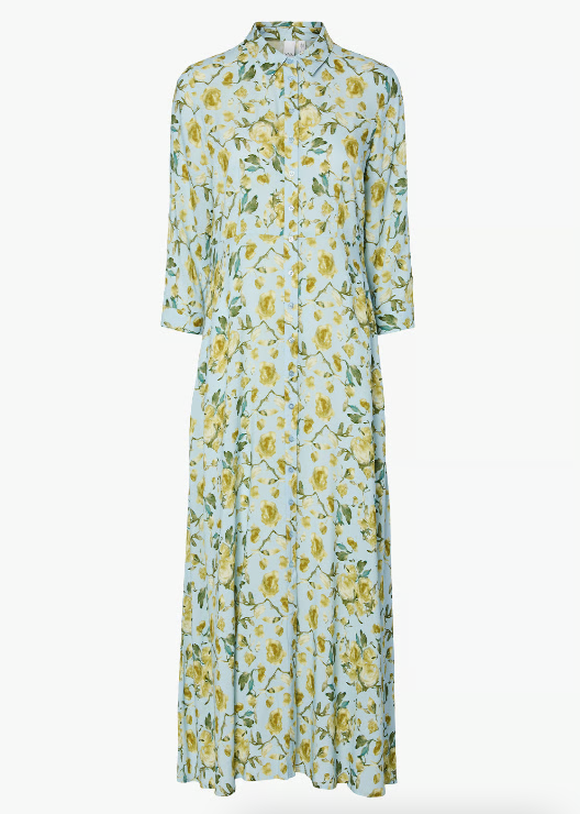 Savanna Long Shirt Dress - Skyway / Matira - Kjoler - Helt Dilla AS