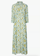 Savanna Long Shirt Dress - Skyway / Matira - Kjoler - Helt Dilla AS