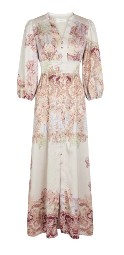 Stellar Artist Paisley Dress - Ivory