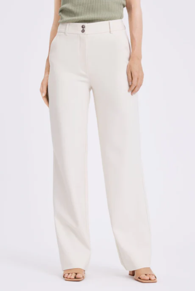 Sophia Regular - Ivory Melange - Bukser - Helt Dilla AS