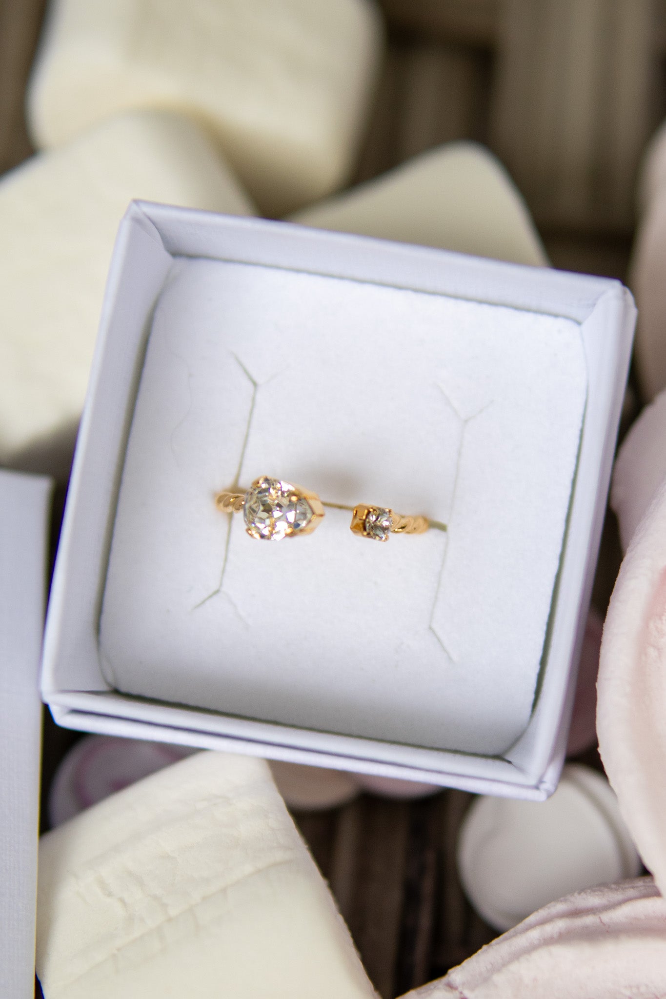 Nani Ring - crystal - Tilbehør - Helt Dilla AS