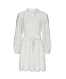 Monnie Embrodiery Dress - White - Kjoler - Helt Dilla AS