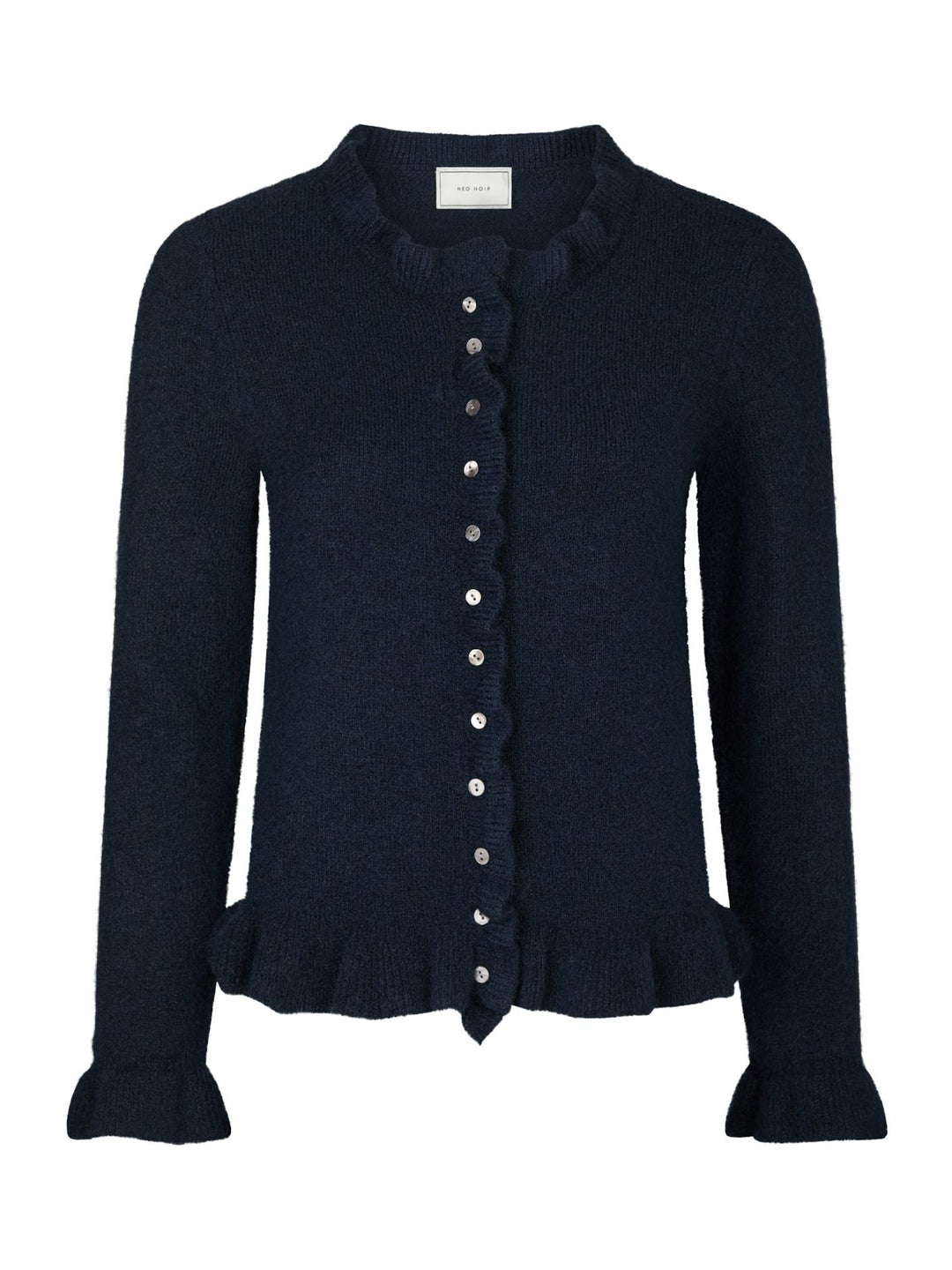 Elowen Knit Blouse - navy - Cardigans - Helt Dilla AS