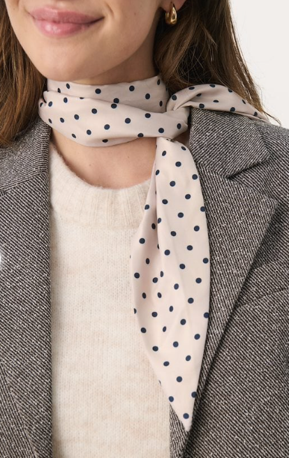 Luppa Skjerf - French oak dot print