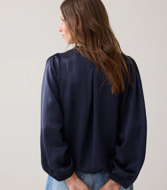 Top Heavy Silk Touch - Midnight Blue - Bluser - Helt Dilla AS