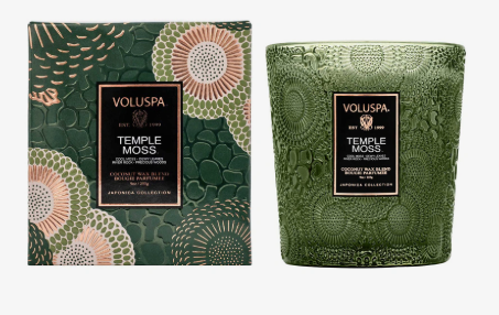 Temple Moss boxed candle - Tilbehør - Helt Dilla AS