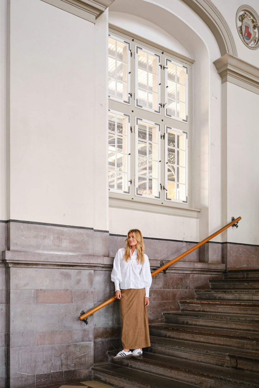 Raya Faux Suede Skirt - Cognac - Skjørt - Helt Dilla AS
