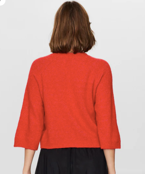 Nuriette Selma Pullover  High Risk Red