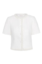 Abeline Top - Hvit - Bluser - Helt Dilla AS