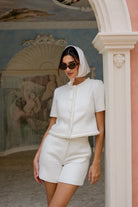 Abeline Top - Hvit - Bluser - Helt Dilla AS