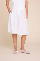Aslaug linen skirt - white - Skjørt - Helt Dilla AS