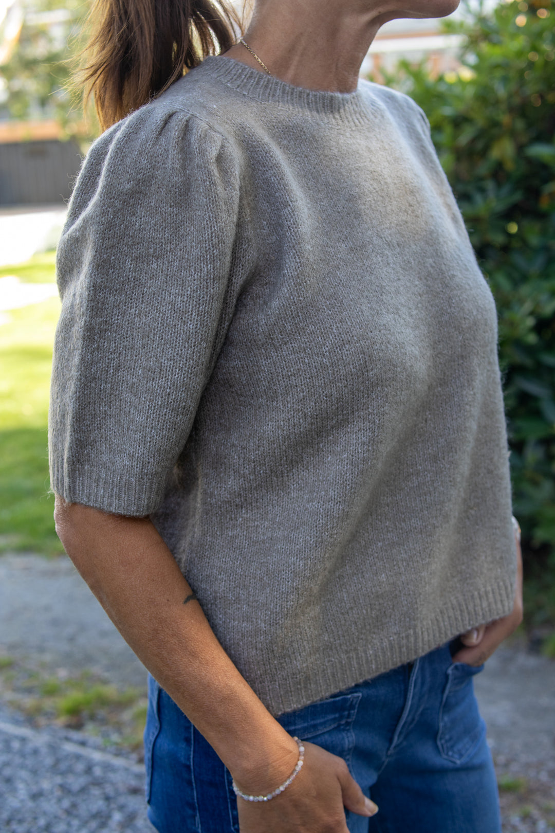 Anne Knit Pullover - Fallen Rock - Genser - Helt Dilla AS
