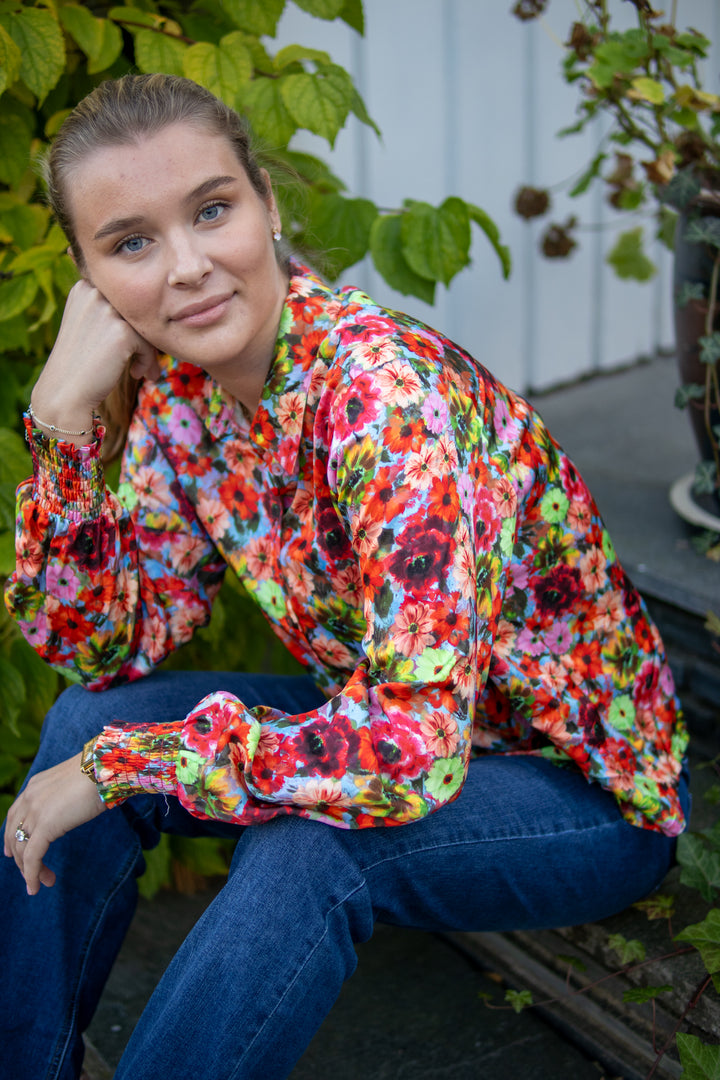 Mista Shirt - Fiery Red - Skjorter - Helt Dilla AS