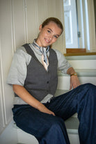 Zina Waistcoat - Dark Grey - Vest - Helt Dilla AS
