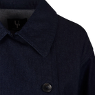 Cicely Trenchcoat - Dark Navy Denim - Yttertøy - Helt Dilla AS