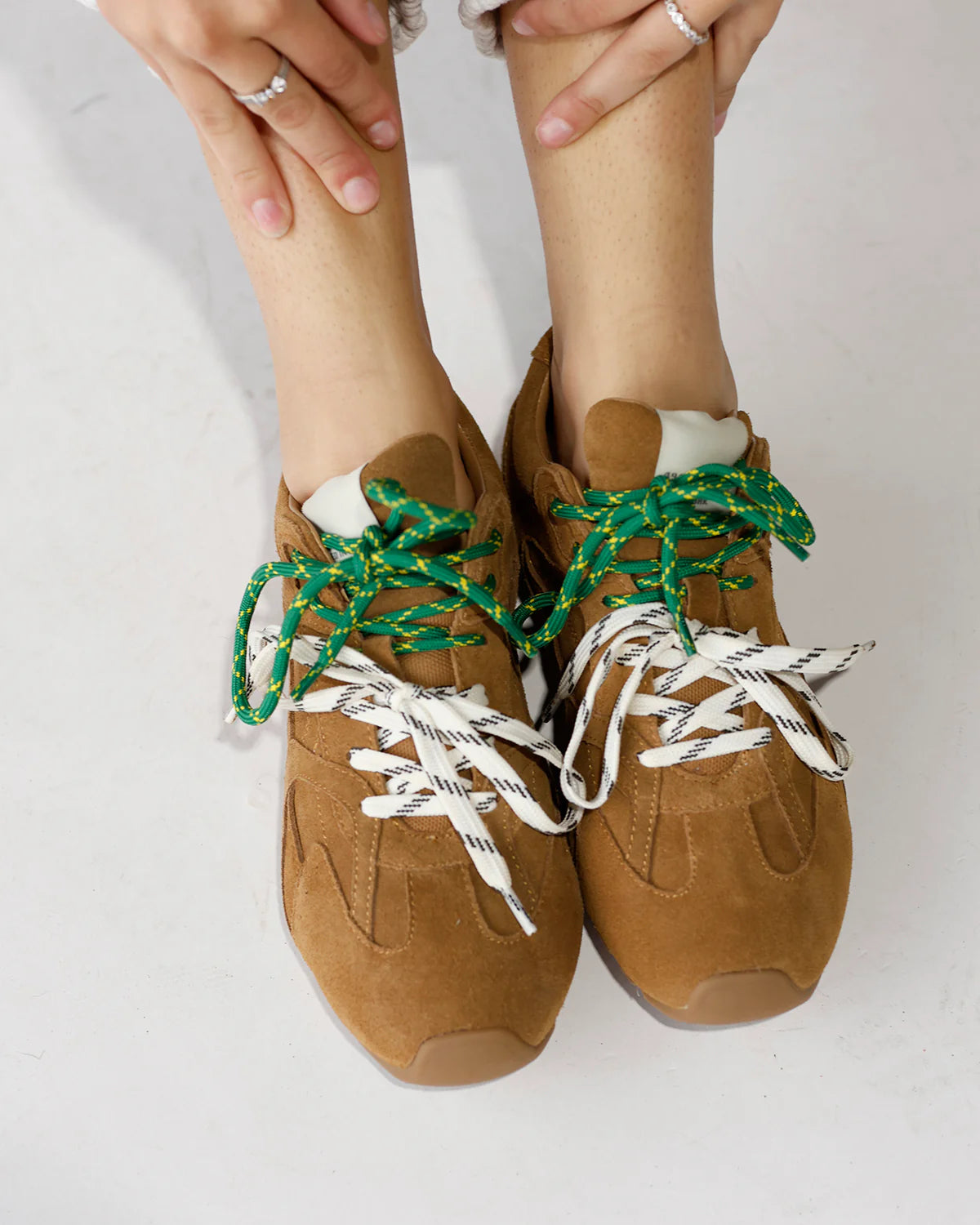 Asiel sneaker - camel suede - Sko - Helt Dilla AS