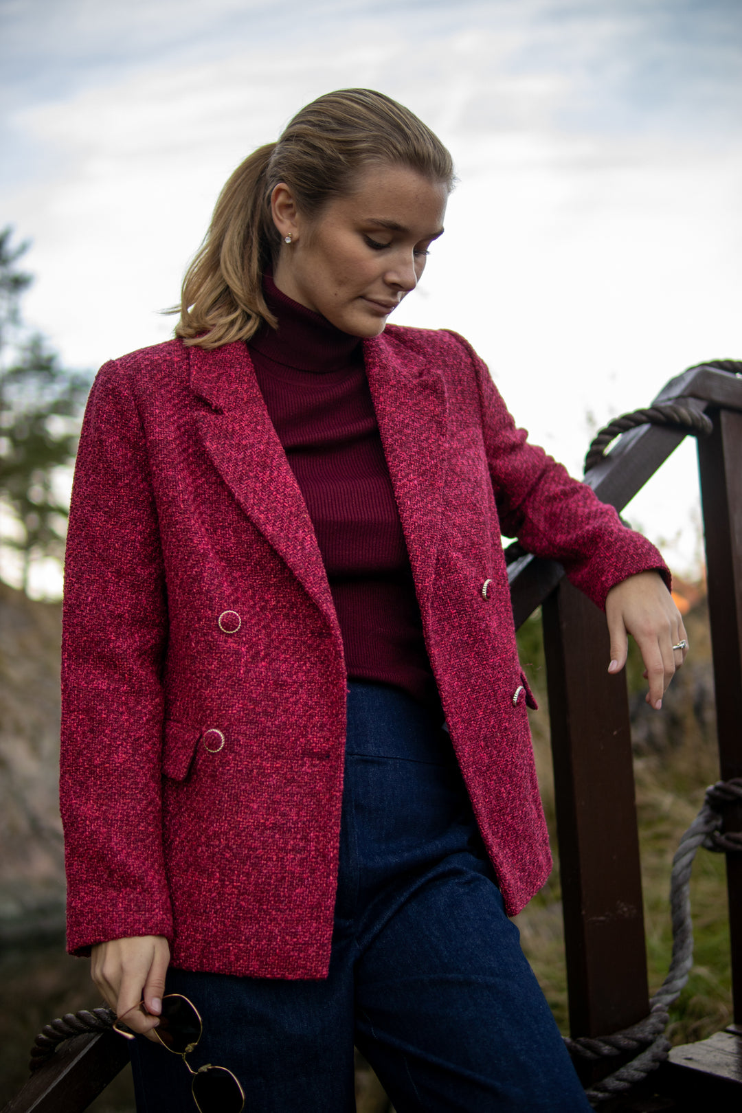 Yas Petra Bouckle Blazer - Blazer - Helt Dilla AS