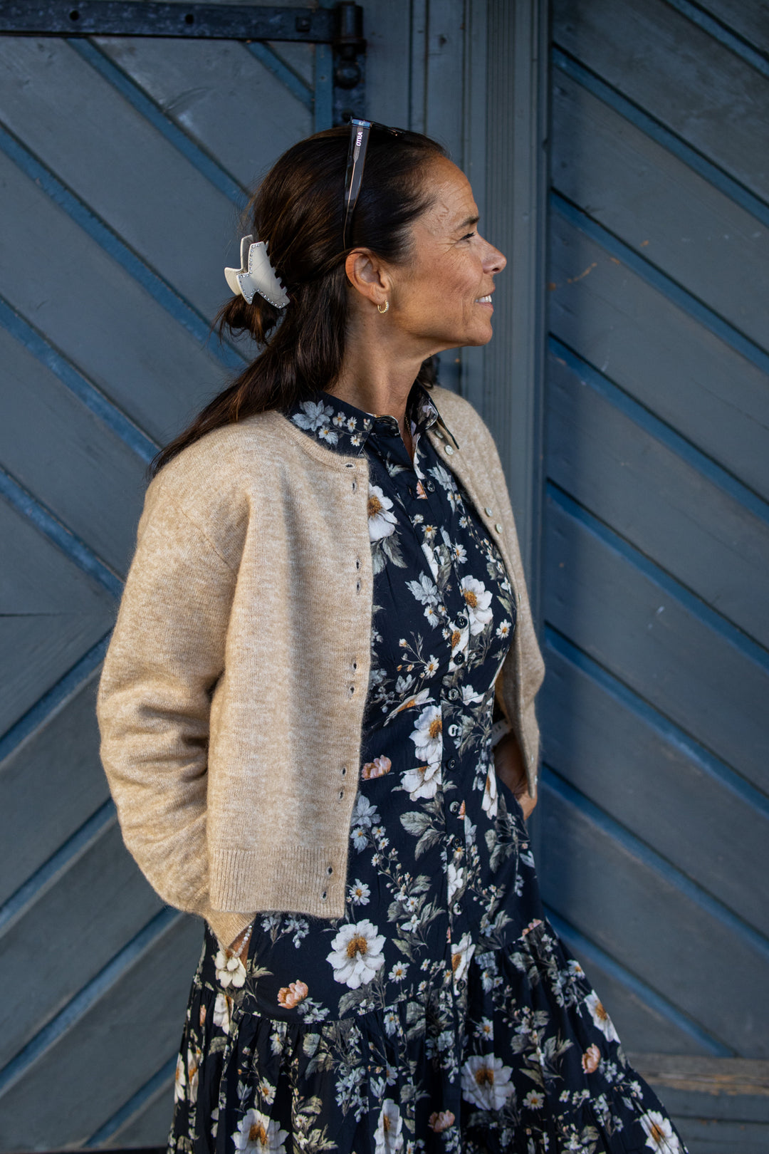Ninell cardigan - Tiger´s eye melange - Cardigans - Helt Dilla AS
